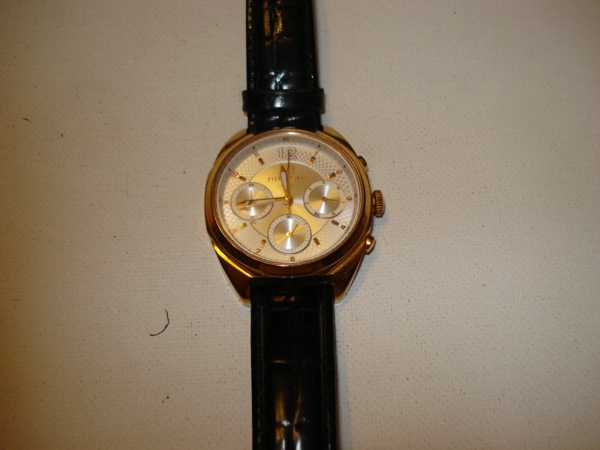 Tommy hilfiger rose cheap gold ladies watch