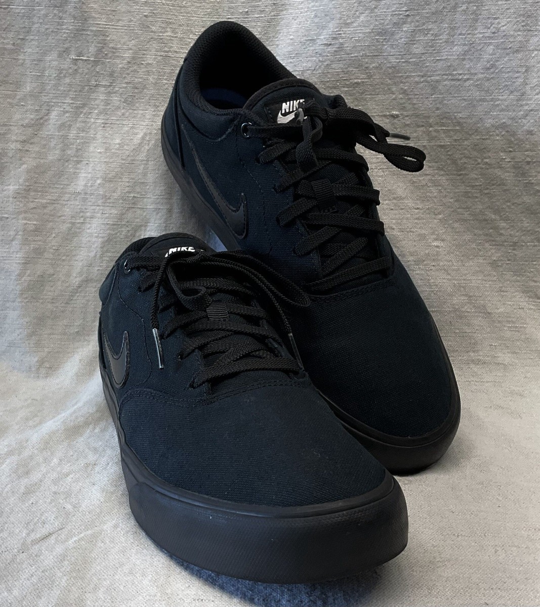 NIKE SB CHRON 2 CANVAS Skateboarding Triple Black DM3494-002
