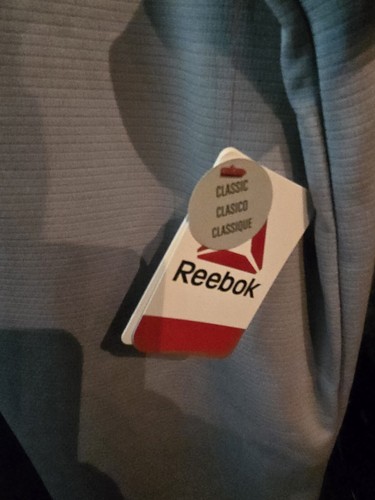 Men's Reebok Sleet (Gray) Polo Shirt Size Large Brand New With Tags - Picture 3 of 3