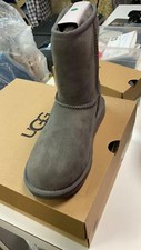 UGG Kids' Classic II Boot, Grey, 4 M US Big Kid