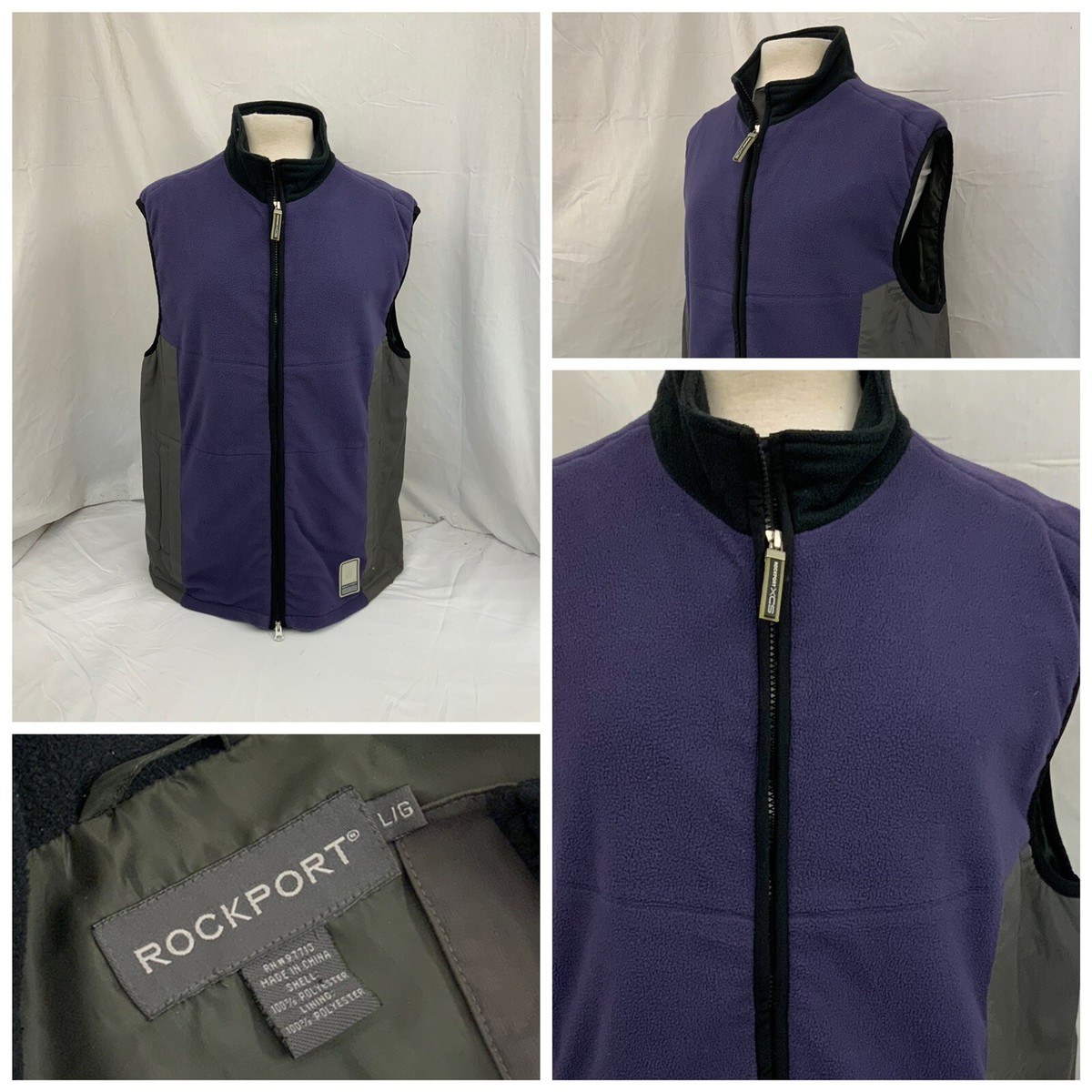 【美品】9090 Nylon & Fleece Reversible Vest SL25 KAIDA LONG WRAP VEST - ONYX – JUDE Modern Artisan Fashion