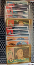 1960's TOPPS LOT 15 VINTAGE BASEBALL*NM/EX* YANKEE STARS & A MIL.BRAVE SEE PICS
