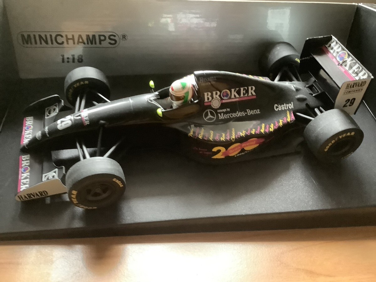 【ミニチャンプス　ザウバー・メルセデス　C13 1994年1/18】 Minichamps Sauber C13 Mercedes 1994 200 GP Andrea De Cesaris 1:18