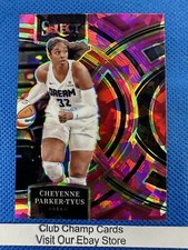 2024 #175 Cheyenne Parker Panini WNBA Select B-Ball Premier Pink Ice Prizm