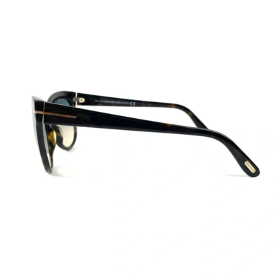 Tom Ford Lily Dark Havana Gradient Cat Eye Sunglasses Tom Ford Lily Dark Havana Gradient Cat Eye Sunglasses | eBay main image 4
