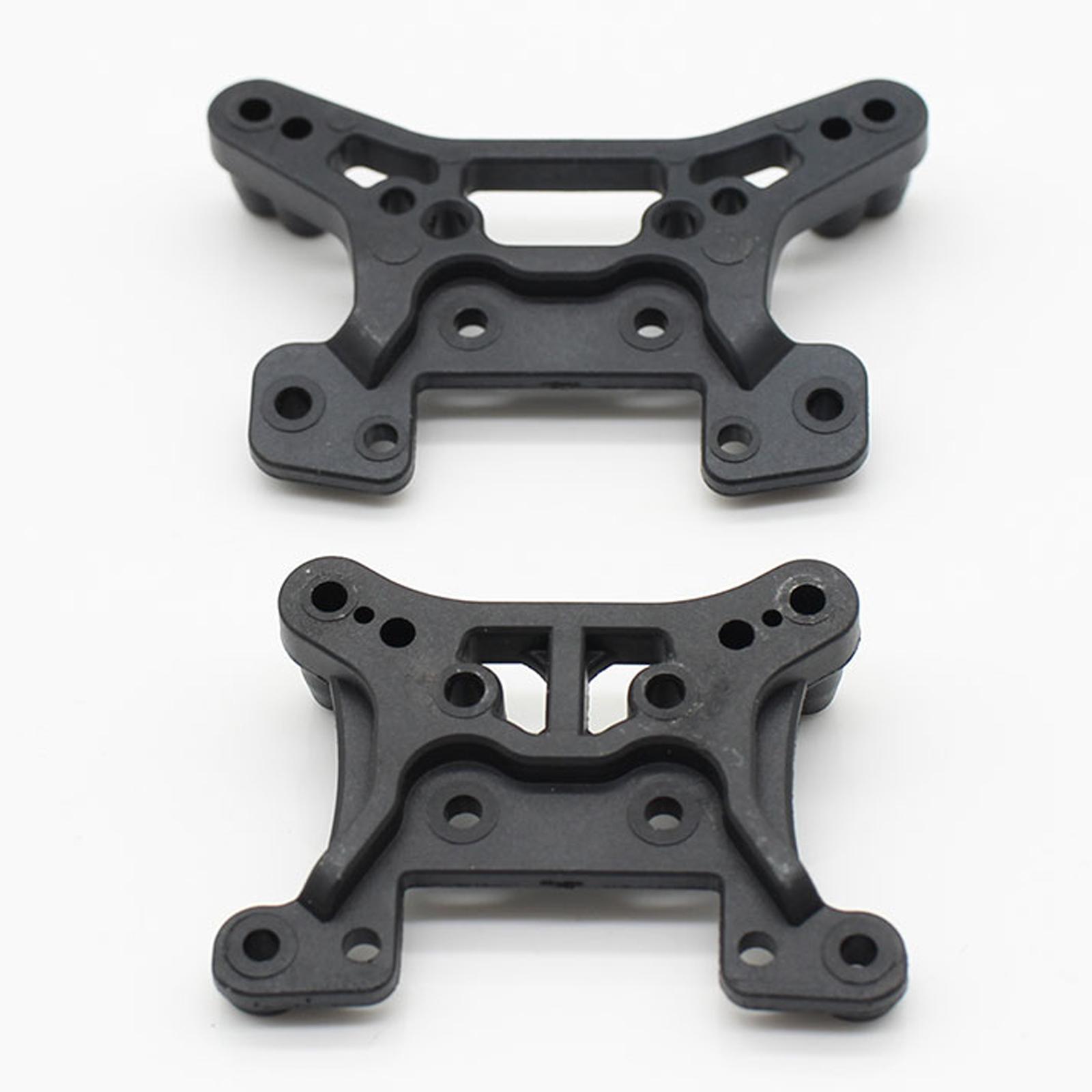4 Bras De Suspension RC Avant/arrière Pour WLtoys 144001 - Neufs En Plastique Noir