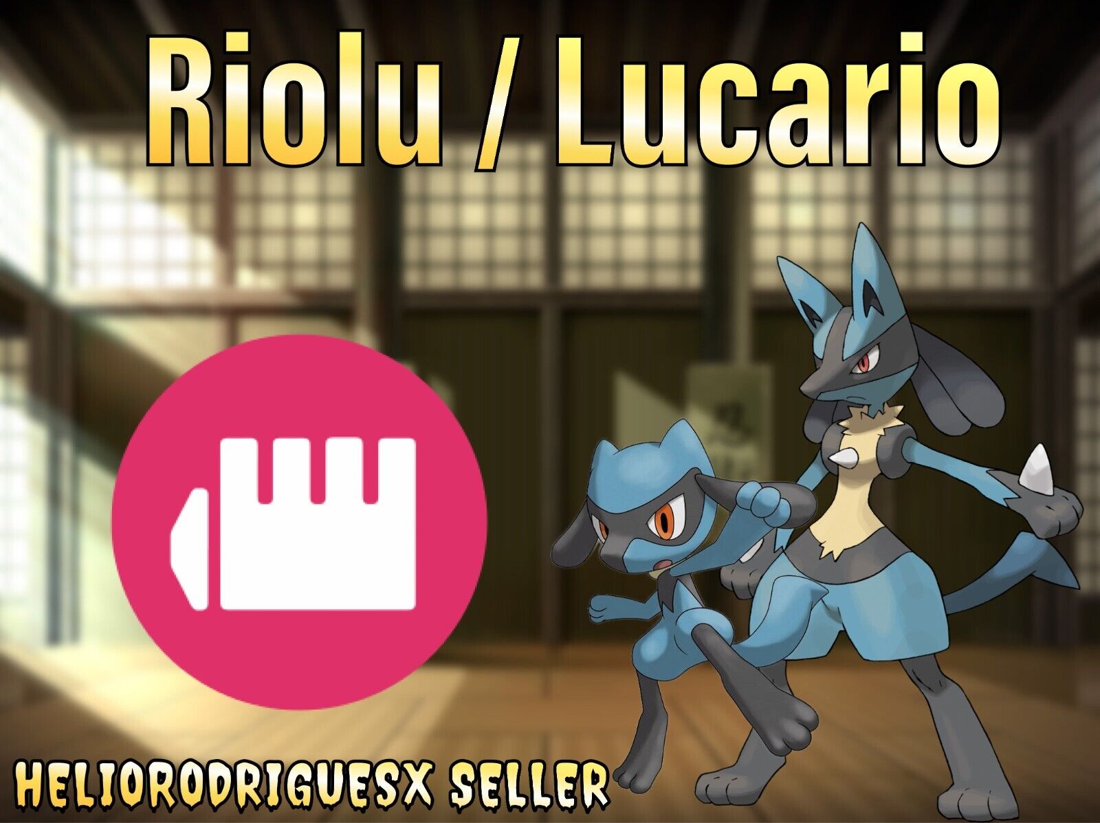 Pokémon Go Trade Shiny Lucario 2nd Charge Move Pvp - (REGISTERED/Ultra  Friends)