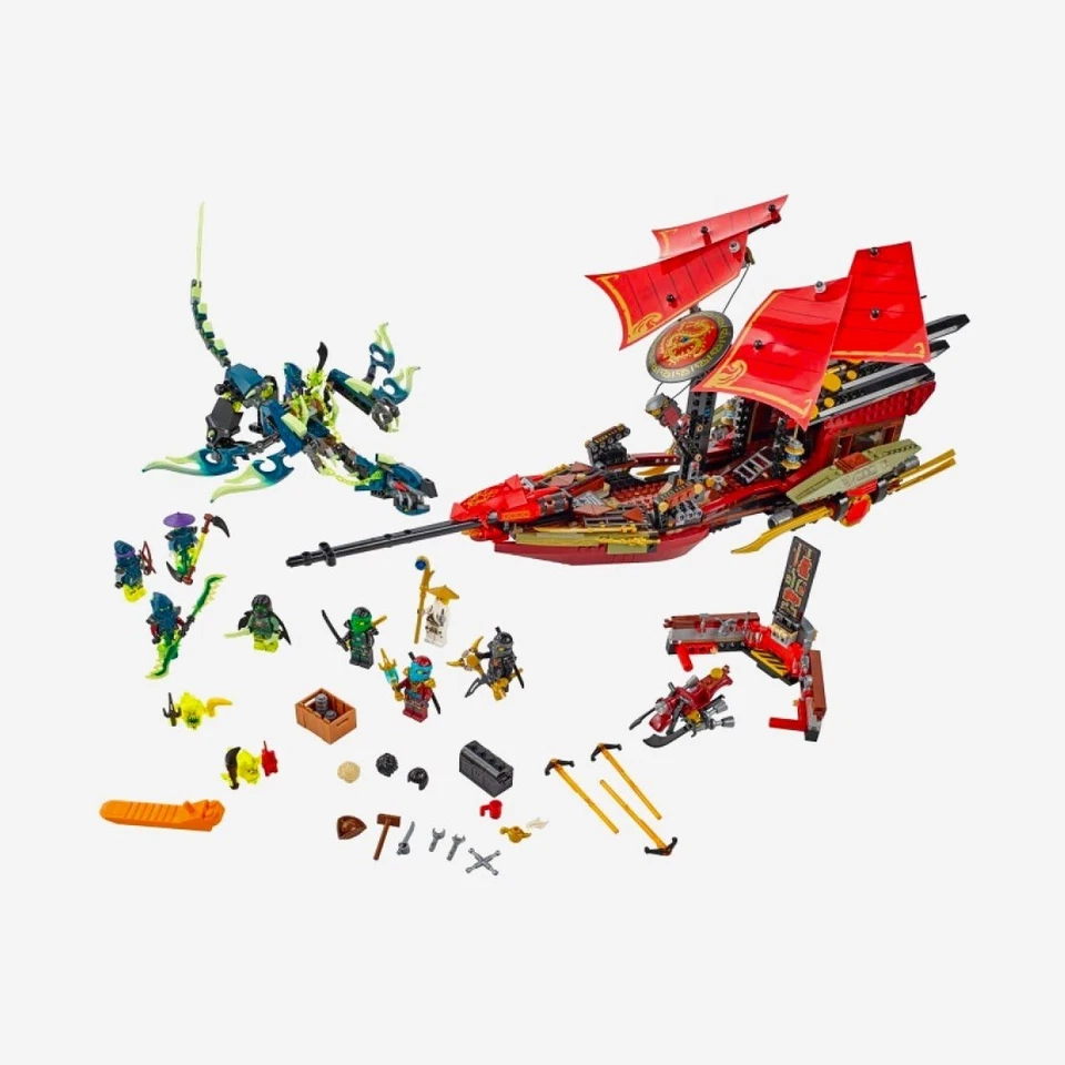 Lego 70738 Ninjago Final Flight of Destiny's Bounty 1207pcs SEALED - Image 2 of 3