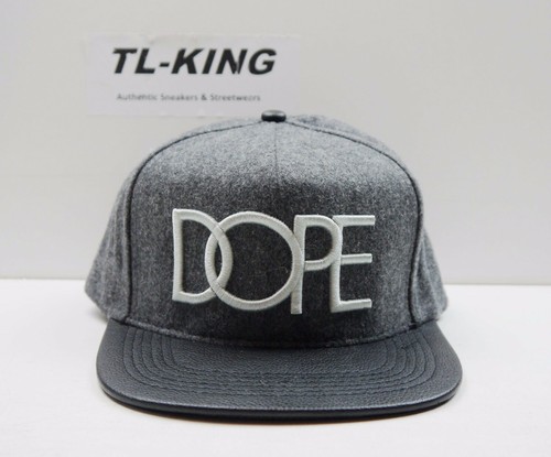 Black Wool Snapback Flat Bill Hat Cap 