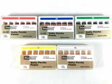 DIADENT Gutta Percha Points Endo (120 Pieces/Pack) 5 Different Sizes Available