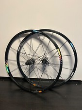 Vintage Xt Wh-m765 Wheel Set 26 Qr Center Lock Brake Black Tubeless