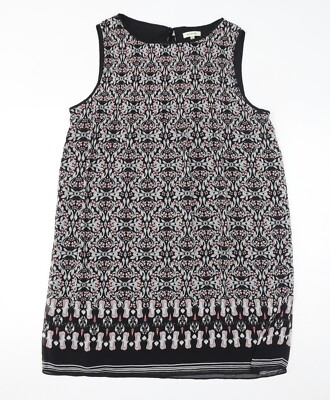 Max Studio Damen Tank schwarz Polyestermischung Größe XL Mesh