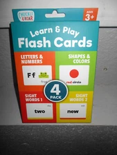 Chuckle & Roar 4 pc Learn & Play Flash Cards