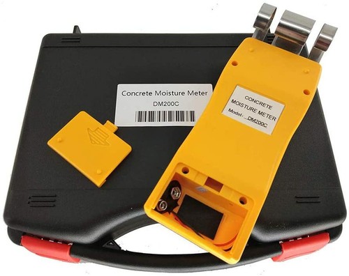 Wall Surface Ground Concrete Moisturer Tester Meter Hygrometer 0 to 50% Range - Picture 4 of 4