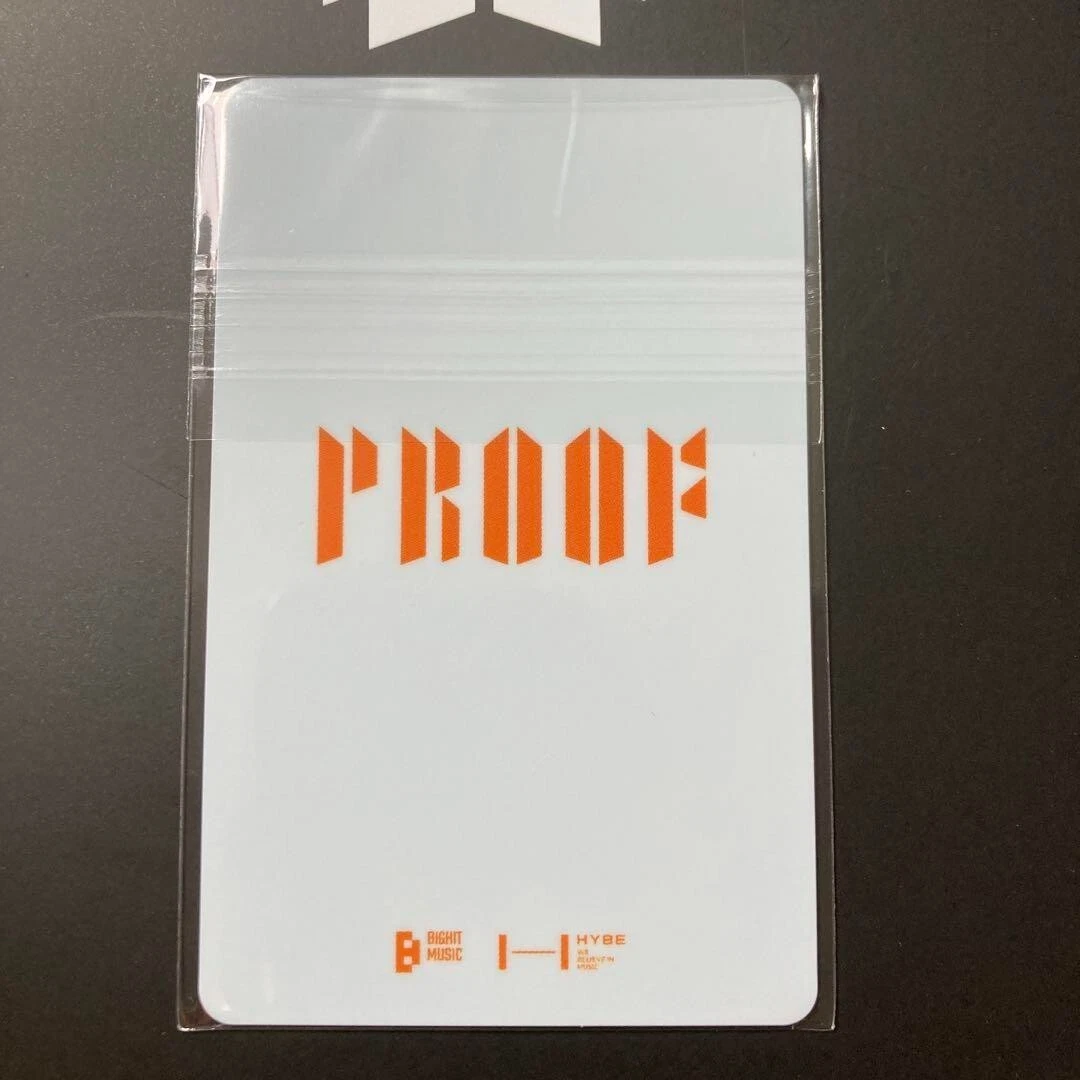 BTS SUGA Proof Collector's Edition JPFC POB Official Photocard Photo Card  Yoongi
