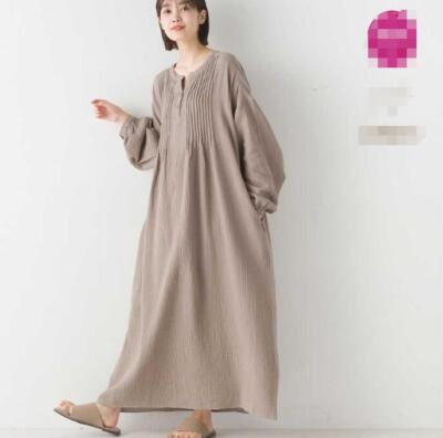 printed linen shirt dress Linen Floral Shirt Dress O/S / Sage main image 1