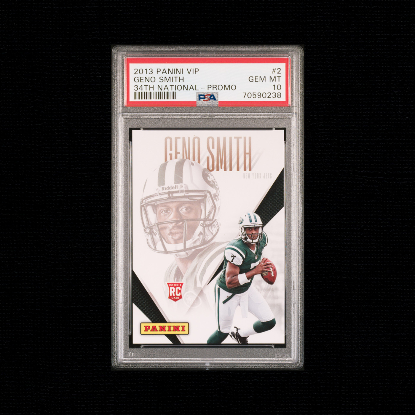 Geno Smith Panini VIP 34th National-Promo #2 Base