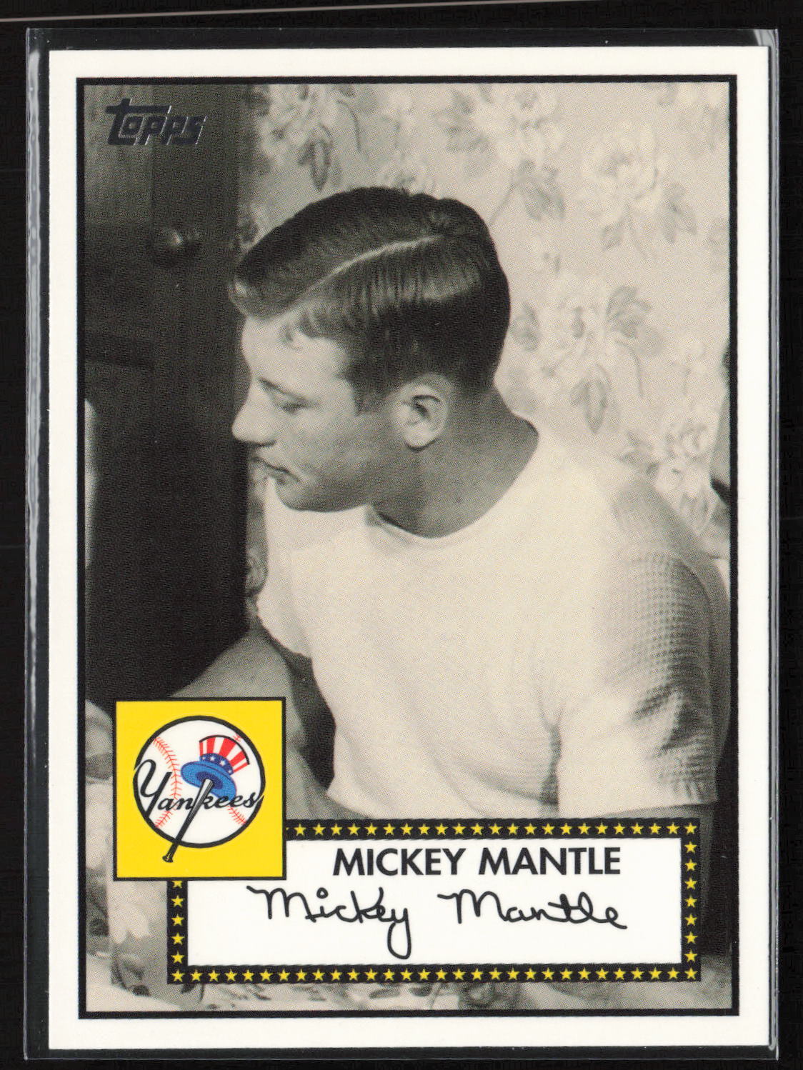 2007 Topps #MMS15 Mickey Mantle Mickey Mantle Story     Card