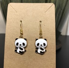 Panda Bear Earrings