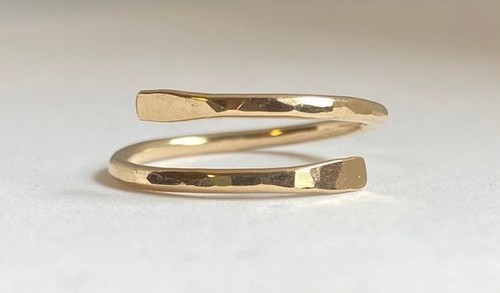 Offene Binderinge 5 Mm – Aus 925 Sterlingsilber Vergoldet 18K, 2 Stück, Für Schmuckherstellung & Reparaturen