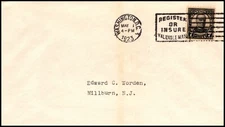 Scott 559 - 7 Cents McKinley Worden FDC - Typed Address SCV - $185.00