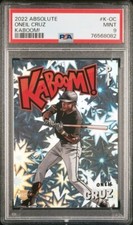 ONeil Cruz 2022 Absolute #K-OC KABOOM! Rookie PSA 9 RC SSP Pirates  💥 💥
