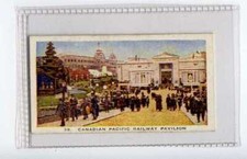 (Jj9201) PATTREIOUEX,BRITISH EMPIRE EXHIBITION SERIES,CANADA RAILWAY,1929,#35