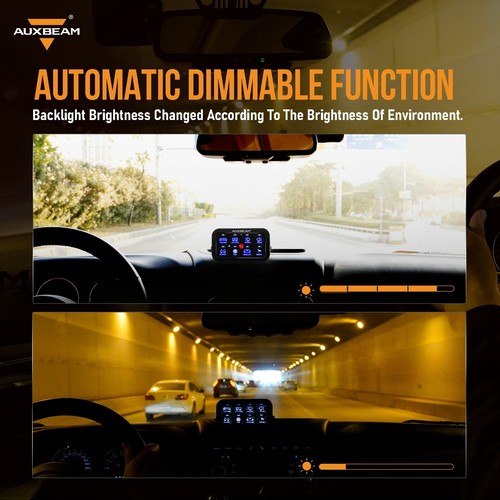 AUXBEAM BB80 8 Gang On-Off Switch Panel Automatic Dimmable For Can-Am Maverick - Picture 10 of 12
