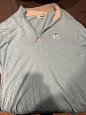 Peter Millar crown soft 1/4 zip Pacific Dunes XL