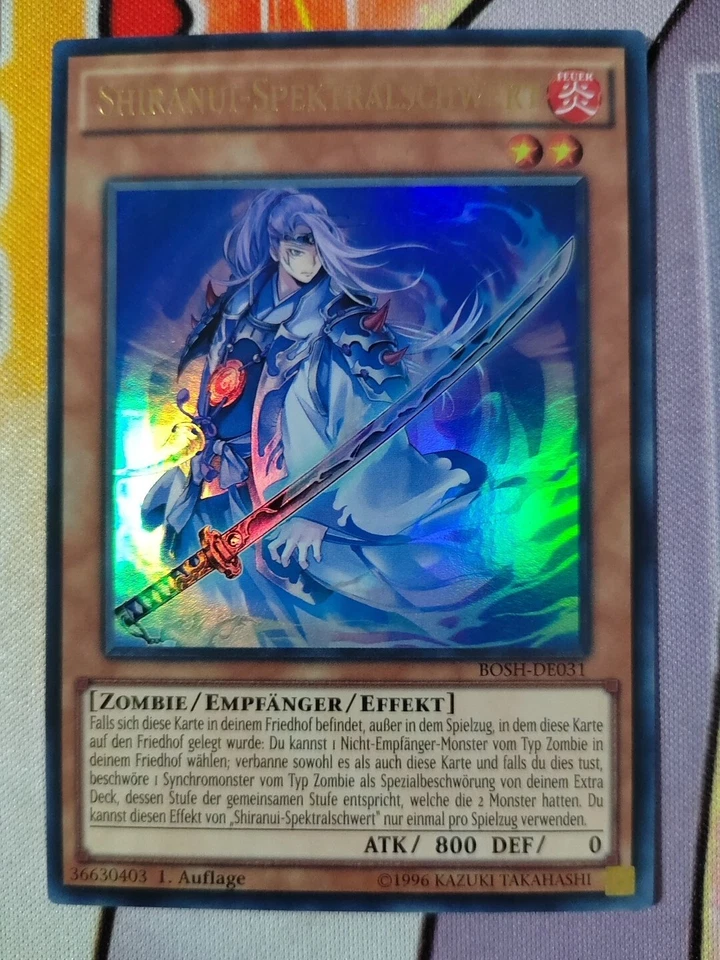 SHIRANUI-SOLITÄR SPEKTRALSCHWERT - TDIL-DE031 BOSH-DE031 Ultra Rare / 1. Aufl NM - Bild 3 von 4