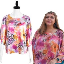 Tiger King Carole Baskin Cosplay Costume Top O-Neck Shirt Halloween Suit