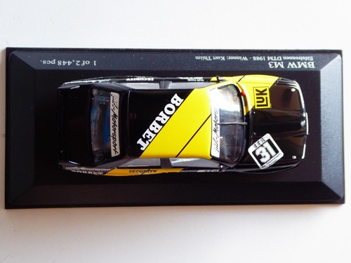 1/43 Minichamps BMW M3 E30 LUK MK Motorsport Winner DTM 1988 Thiim - Imagen 10 de 13