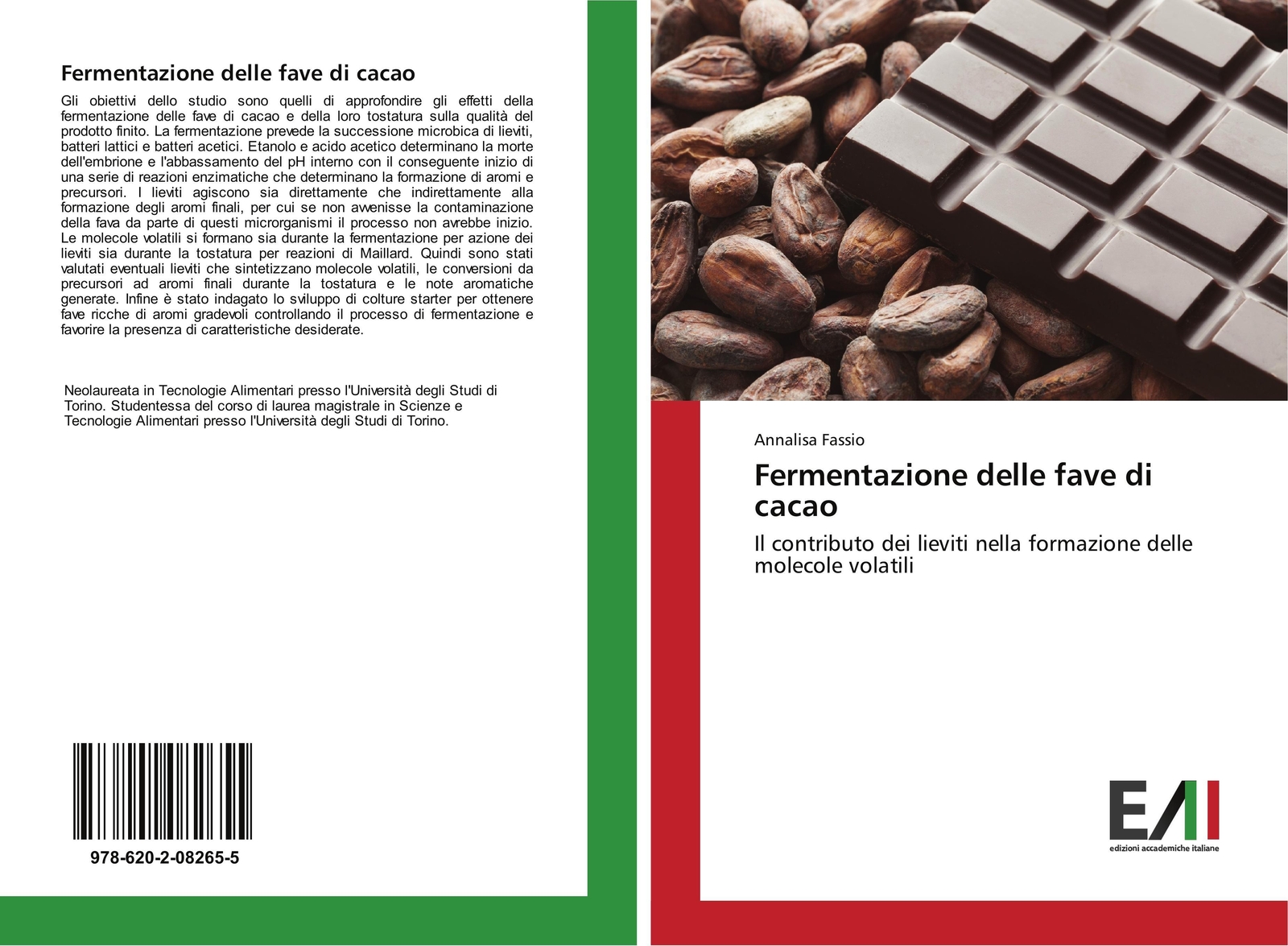 Thumbnail - Annalisa Fassio | Fermentazione Delle Fave Di Cacao | Taschenbuch |