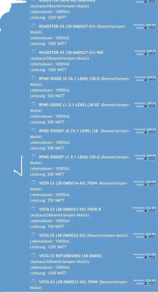 CHRISTIE Digital System Set  38-gfx203-01 / RPMS-500XeF 1:2:1 Lens - Image 2 of 4
