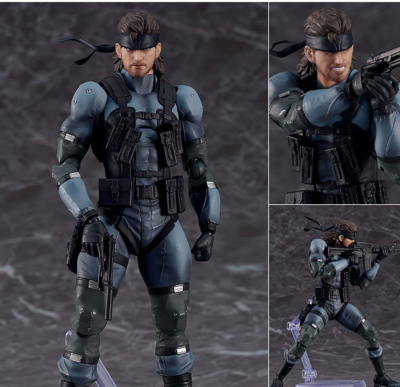 Figma 645スネーク MGS2 ver. アップデートエディション figma 645 Solid Snake: MGS2 ver. Updated Edition figure Normal ver