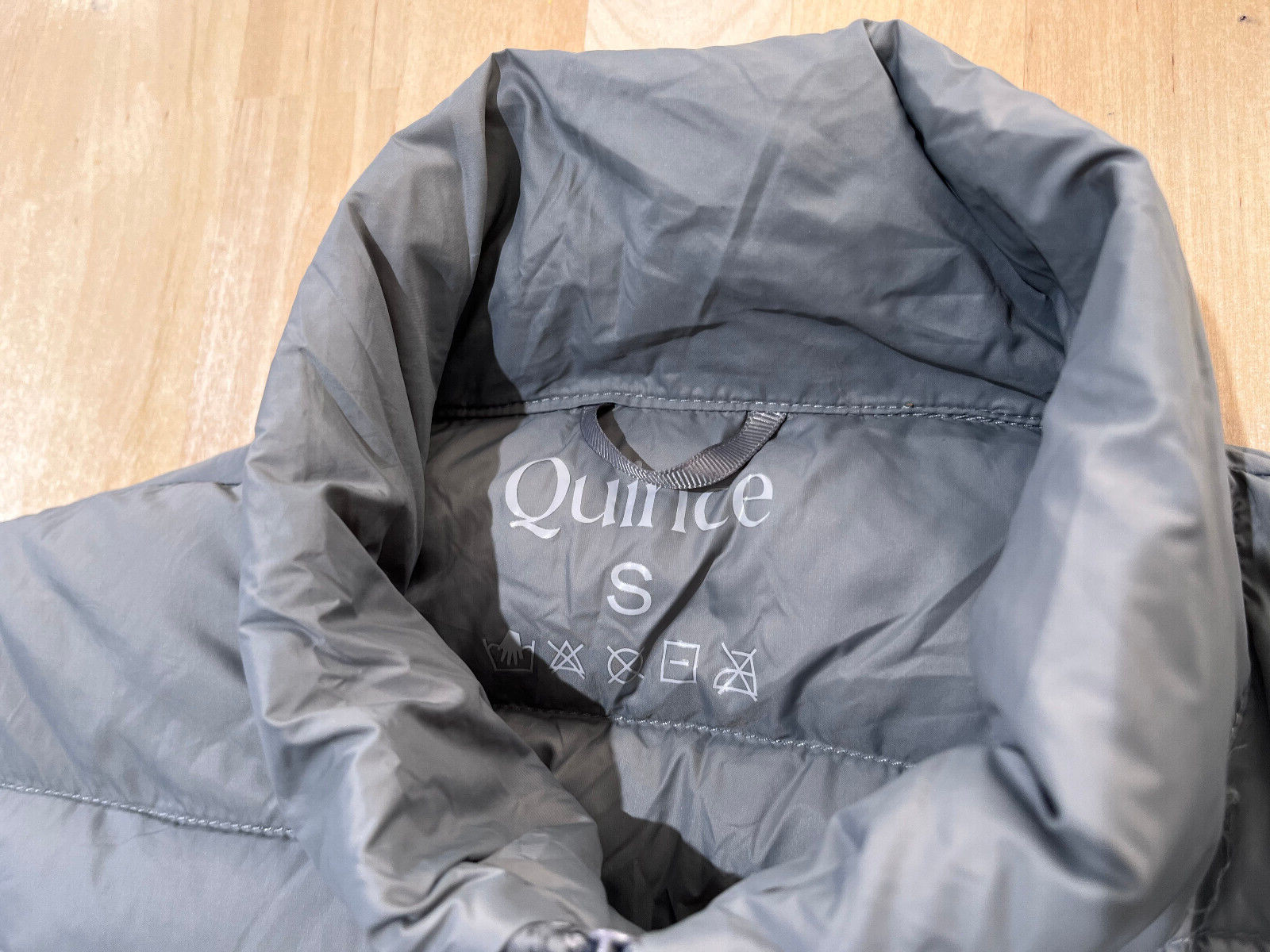 Quince GRAY Lightweight Down Packable Puffer Jack… - image 4