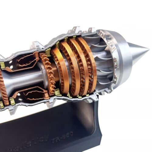 11" Giratorio Motor A380 Turbofan Motor Aeronave Modelo Estructuras de Inferencia - Imagen 6 de 8