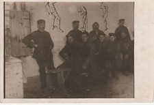 Foto AK 1 WK Soldaten in Negnewitschi Grodno Polen Russland 1916