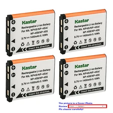 Kastar Replacement Battery for Fuji NP-45 NP-45A BC-45B Fujifilm FinePix JX200