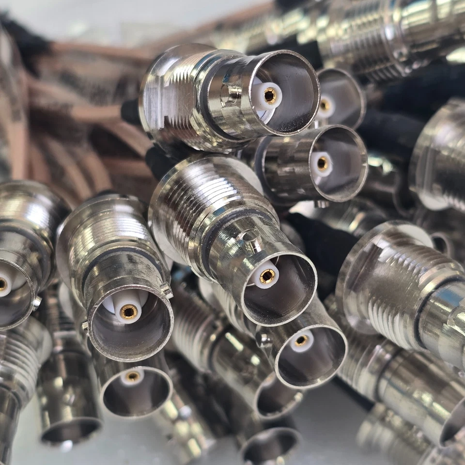 50 Pcs RF cable RG316 with connectors MCX Male Plug Right Angle to BNC Female - Image 4 of 4