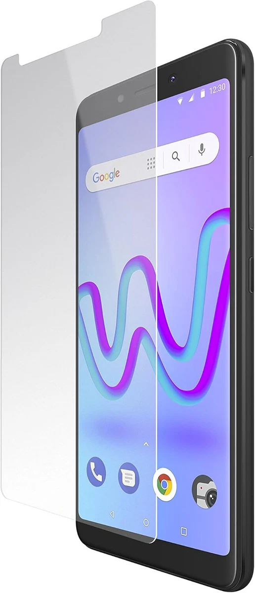 WIko Printed Tempered Glass View Max - Téléphonie