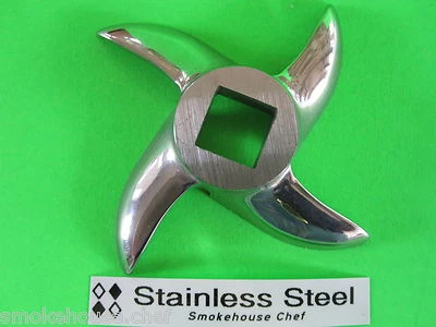 SMOKEHOUSE CHEF #5 Meat Grinder Knife Blade for LEM Cabelas MTN and all others *Free Shipping*