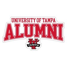 University of Tampa Spartans Laser Cut Alumni Vinyl Sticker/Magnet