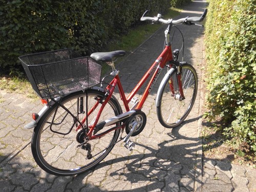 Damen Trekkingrad 28 Zoll , Pegasus Premio SL , Rot , Alu Rad , RH 50 , 24 Gang - Bild 18 von 24