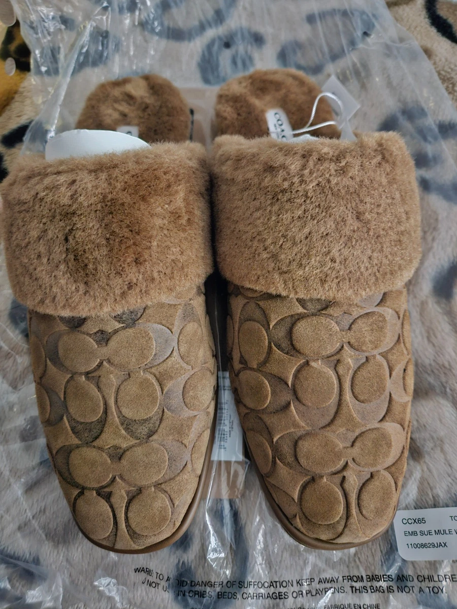 Coach Women's Slippers 9 US Shoe for sale | eBay