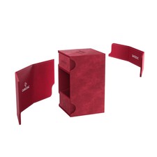 Gamegenic - Watchtower 100 XL Card Convertible Deck Box: Red