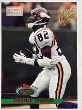 1993 Stadium Club #526 Qadry Ismail 1st Day Issue Rookie Card Minnesota Vikings. rookie card picture
