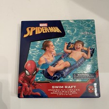 Balsa de natación Spiderman Marvel para niños flotadores piscina