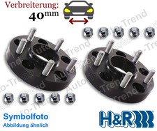 HR Spurverbreiterung schwarz DRM 40mm/Achse für Mazda MX-5 IV ND Bj. 2015-2025 HR Spurverbreiterung schwarz DRM 40mm/Achse für Mazda MX-5 IV ND Bj. 2015-2025