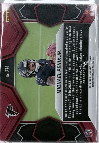 Michael Penix Junior 2024 Rookie 8 Card Lot - Picture 9 of 17
